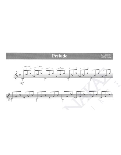 Prelude - Composer: F.Carulli