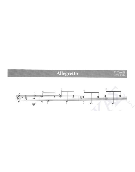 Allegretto - Mουσική: F. Carulli