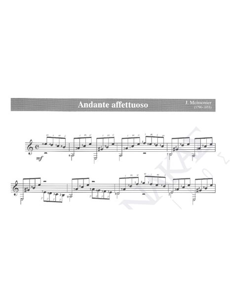 Andante affettuoso - Mουσική: J.Meissonier