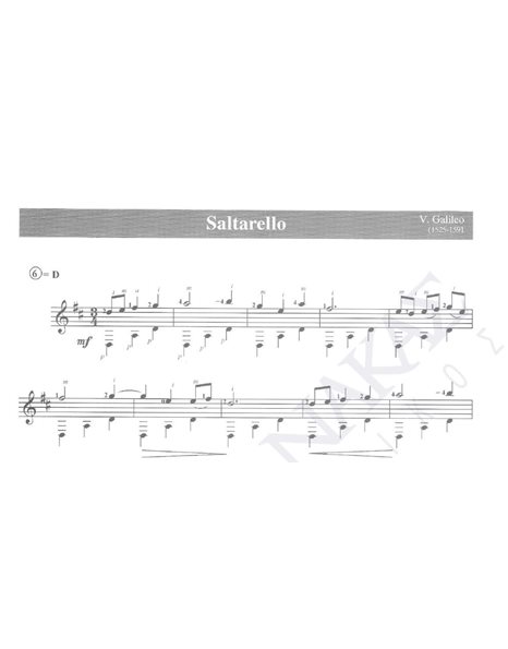 Saltarello - Composer: V. Galileo