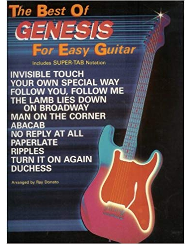Genesis Best Of For Easy Guitar