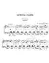 La donna e mobile (Rigoletto) - Composer: G. Verdi