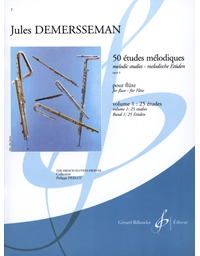 Demersseman - 50 Etudes Melodiques Op.4 Vol.1