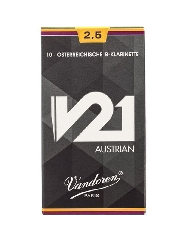 VANDOREN V21 Austrian  Καλάμια Κλαρινέτου Νο. 2 1/2  ( τεμ. )