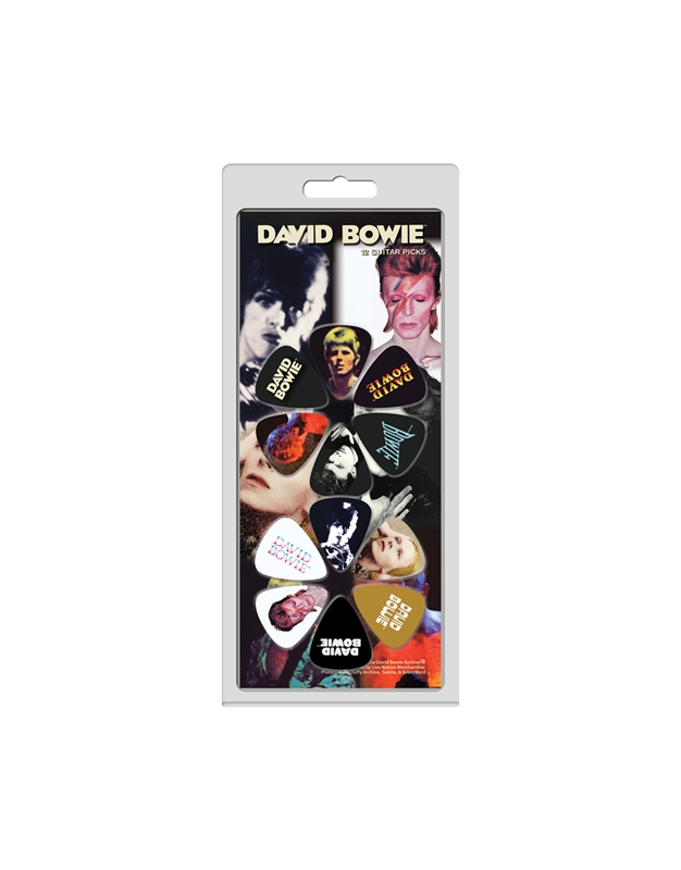 PERRI'S LP12-DB2 David Bowie Πέννες (12 τεμάχια)