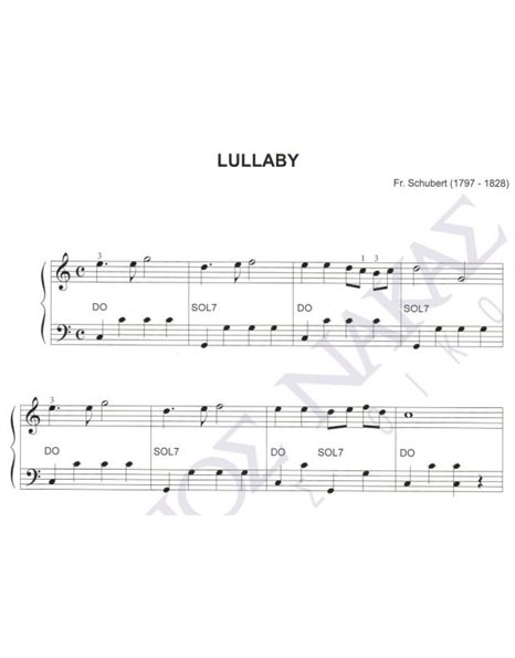 Lullaby - Mουσική: Fr. Schubert