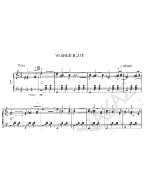 Weiner blut - Composer: J. Strauss