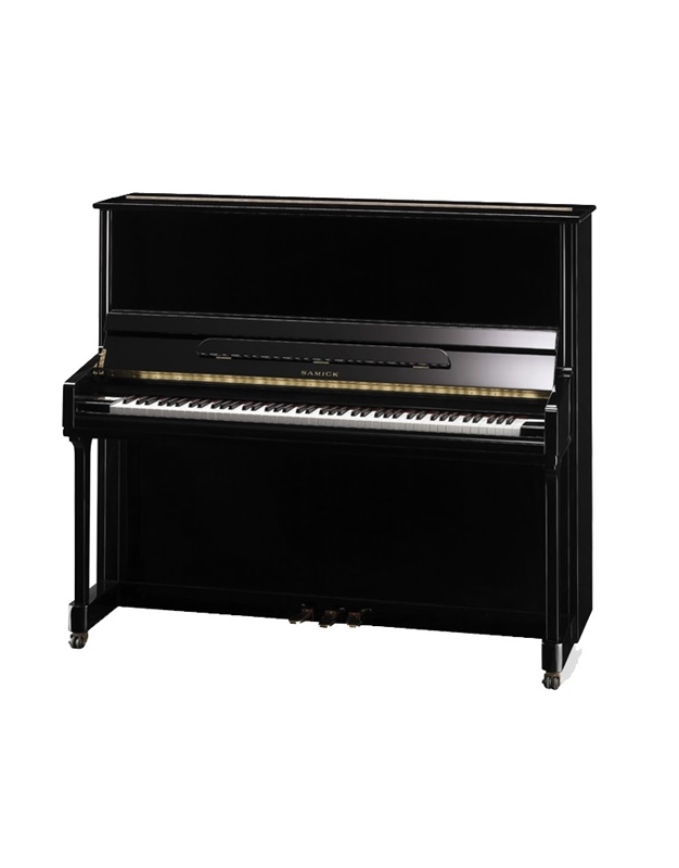 SAMICK JS-132 MD Upright Piano Polished Ebony