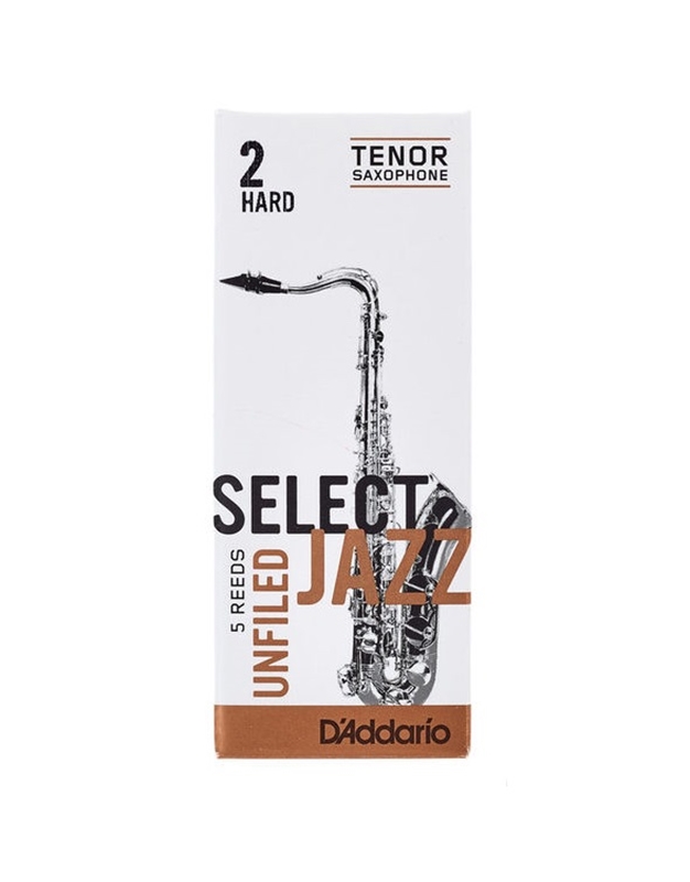 D'Addario Select Jazz 2H Unfiled Tenor Saxophone Reeds (1 pc)