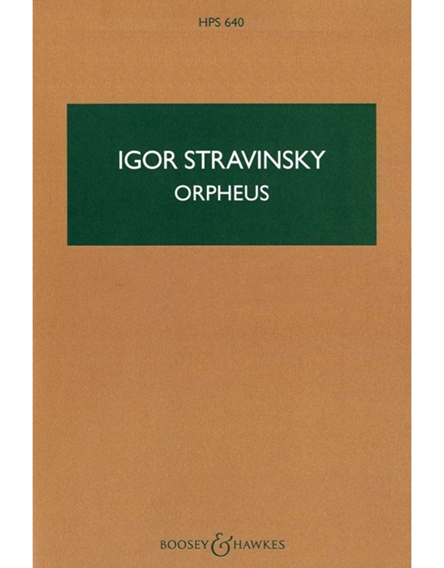 Stravinsky - Orpheus