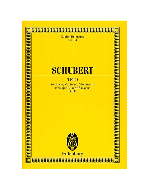 Schubert -  Trio  D-898