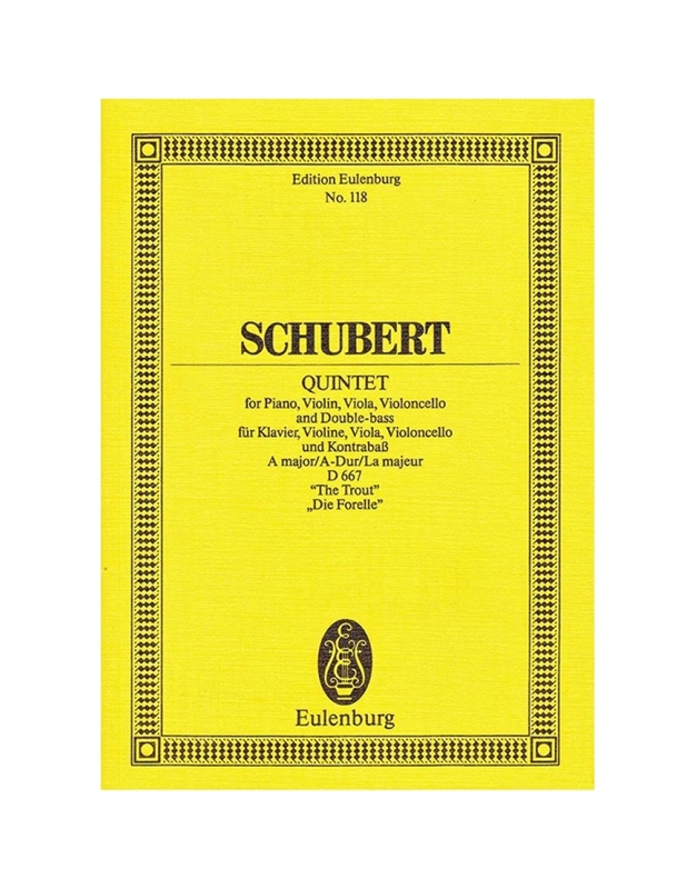 Schubert -  Piano Quintet "Forellen"