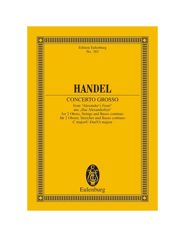 Handel - Concerto Grosso C-Dur