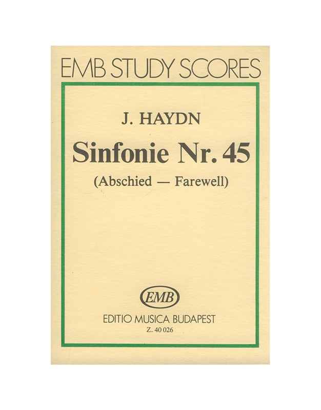 Haydn - Sinfonie Nr.45