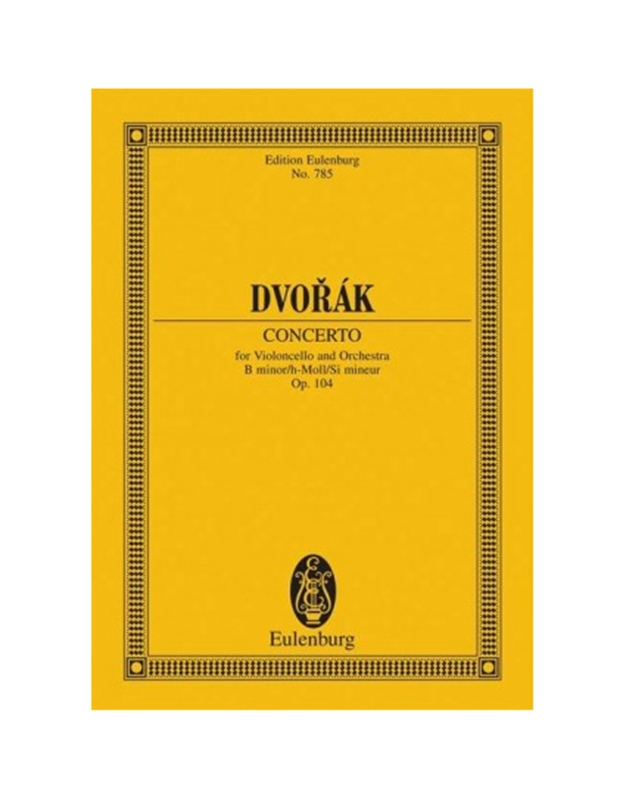 Dvorak - V/Cello Concerto Op 104