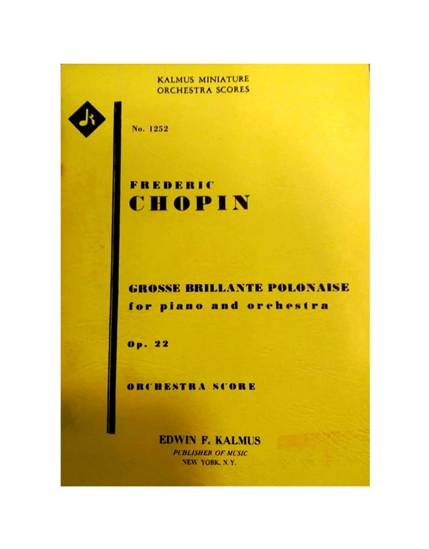 Chopin - Grosse Brillant Polonaise