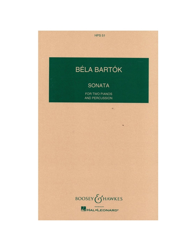 Bela Bartok - Sonata For 2 Pianos-Percuss