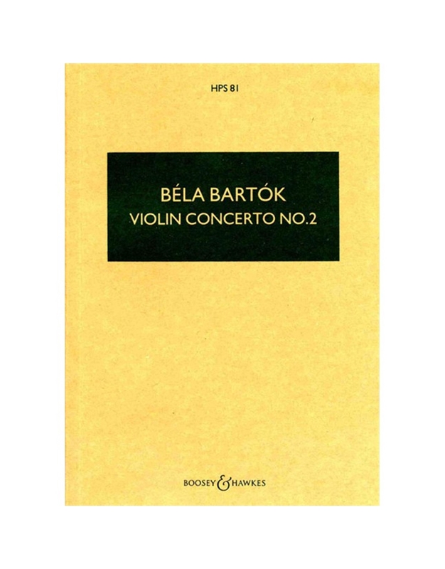 Bella-Bartok - Violin Concerto N.2