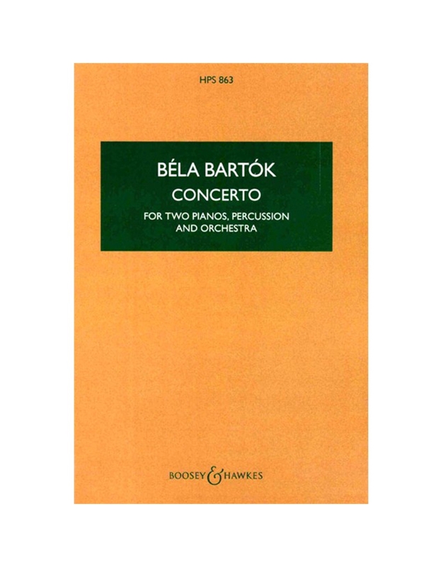 Bella-Bartok - Concerto 2 Pianos-Percusio