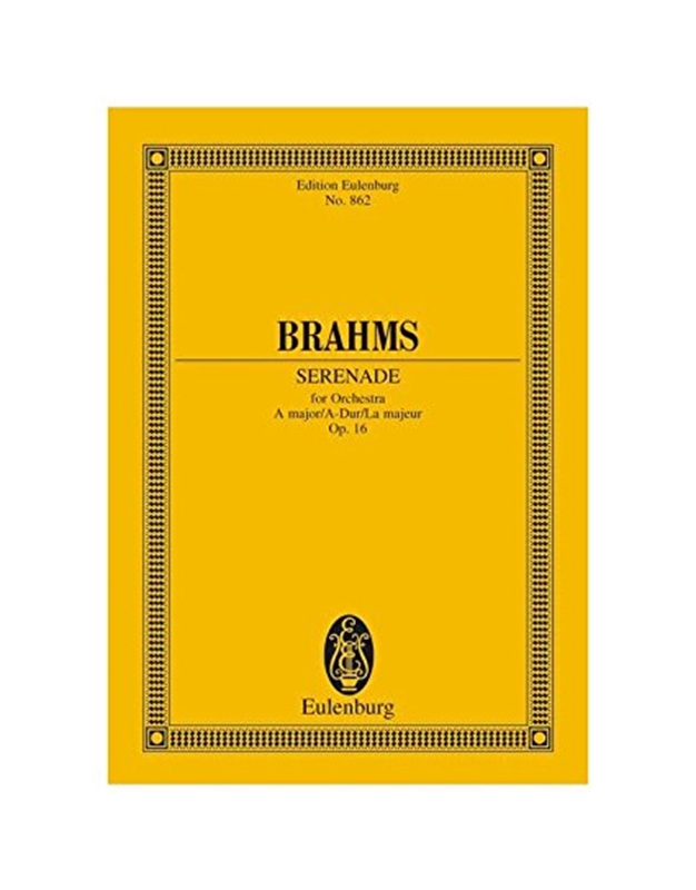 Brahms - Serenade OP 16