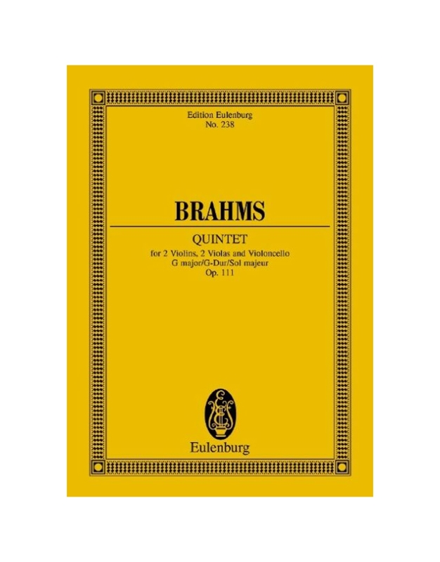 Brahms - Quintett Op111
