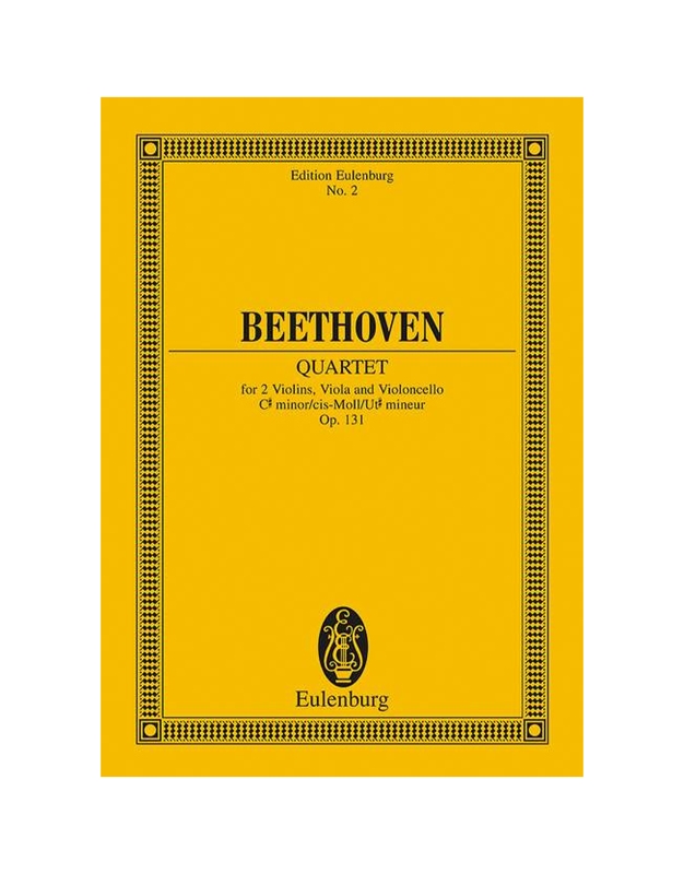 Beethoven - String Quartet Op 131
