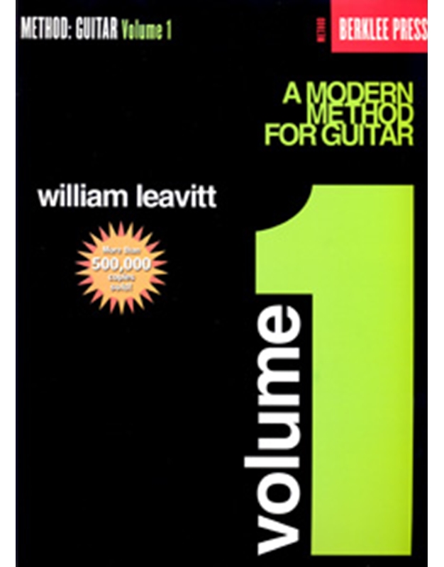 Berklee-A Modern Method for Guitar - Volume 1 - Leavitt William