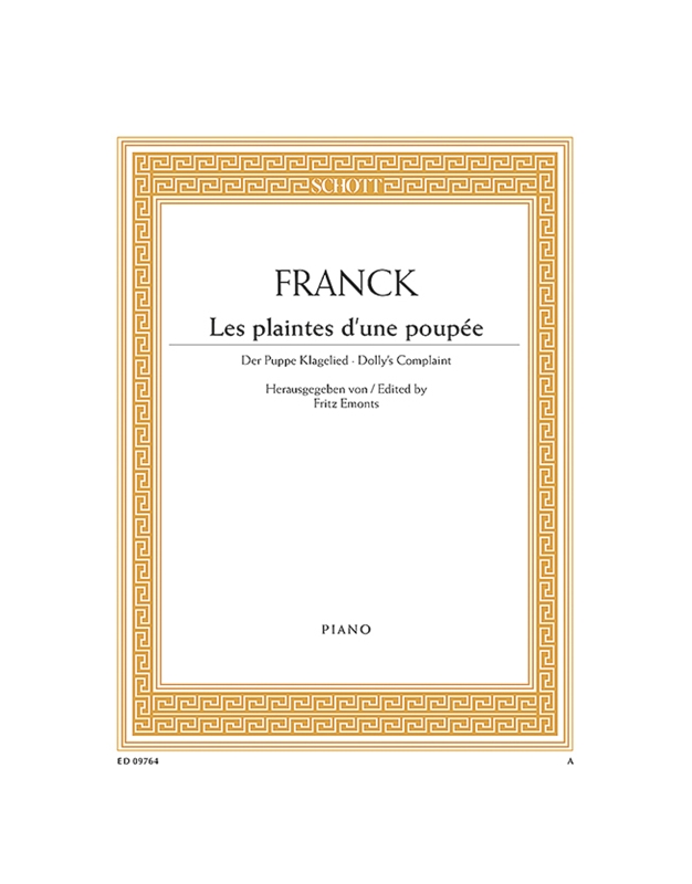Franck -  Plaintes  D'une Poupee