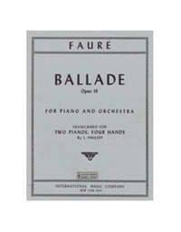 Faure - Ballade Op.19