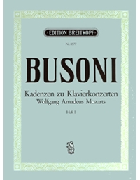 Busoni - Mozart Kadenzen Band I N.8577