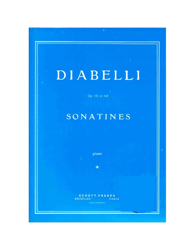 Diabelli - Sonatinas Op.151,168