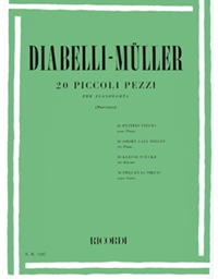 Diabelli/Muller - 20 Piccoli pezzi per pianoforte / Ricordi editions