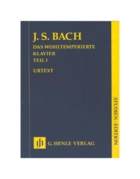 Johann Sebastian Bach - Well Tempered Clavier Bwv 846-869 Part I / Studien Edition