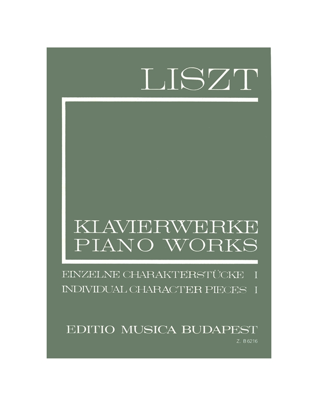 Liszt -  Individual  Character Pieces N.1