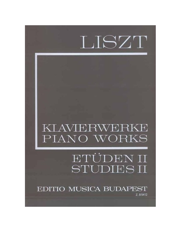 Liszt -  Studies N.2 Trois Etudes De Concert