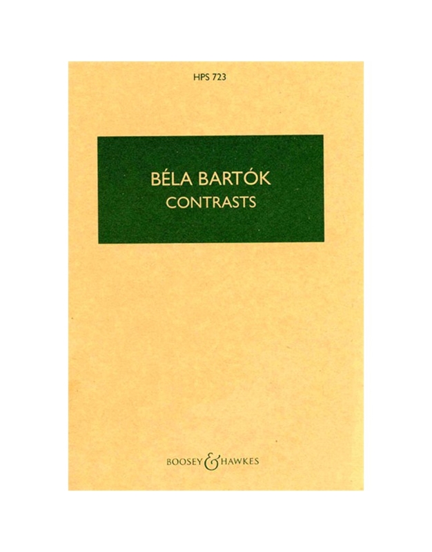 Bela Bartok - Contrasts