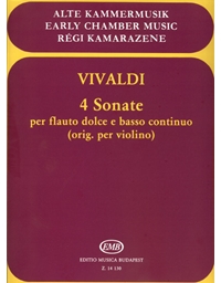Vivaldi - 4 Sonate Per Flauto Dolge