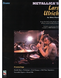 Metallica-Lars Ulrich Drums Book + Cd