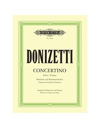 Donizzeti - Concertino in B Dur Klarinette und Kammerorchester