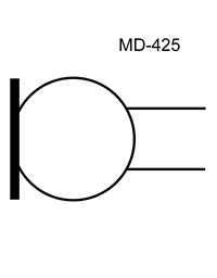 SENNHEISER 070731 Δυναμική Κάψα για MD-425