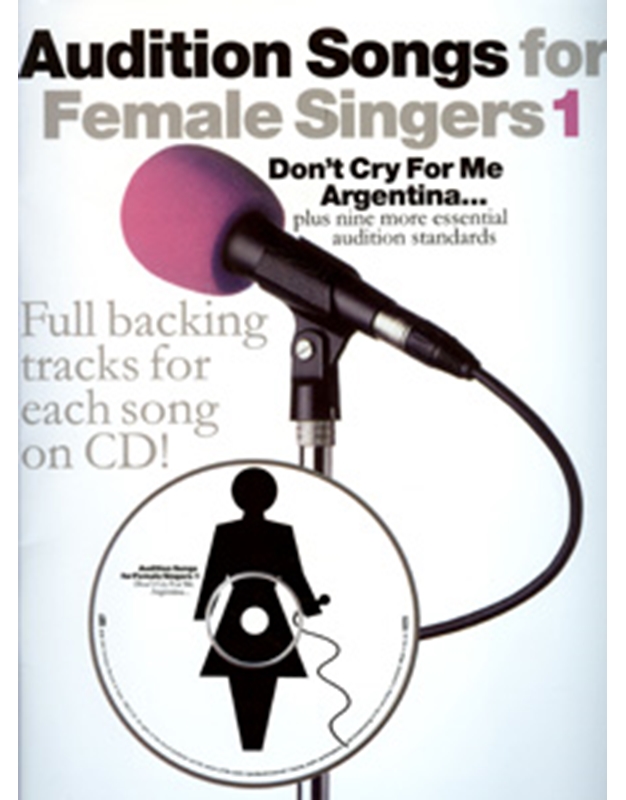 Audition Songs for female singers Vol 1 + CD 