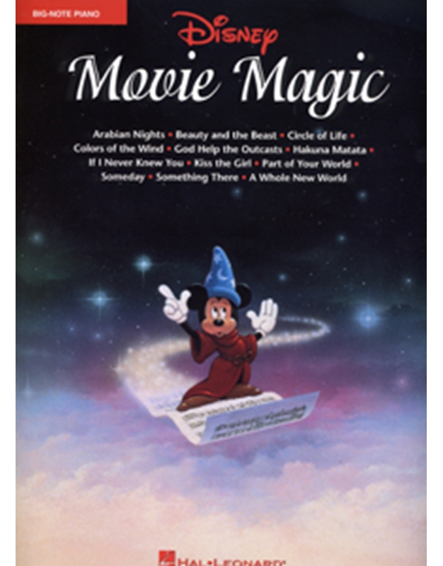 Disney - Movie Magic (Big-Note Piano)