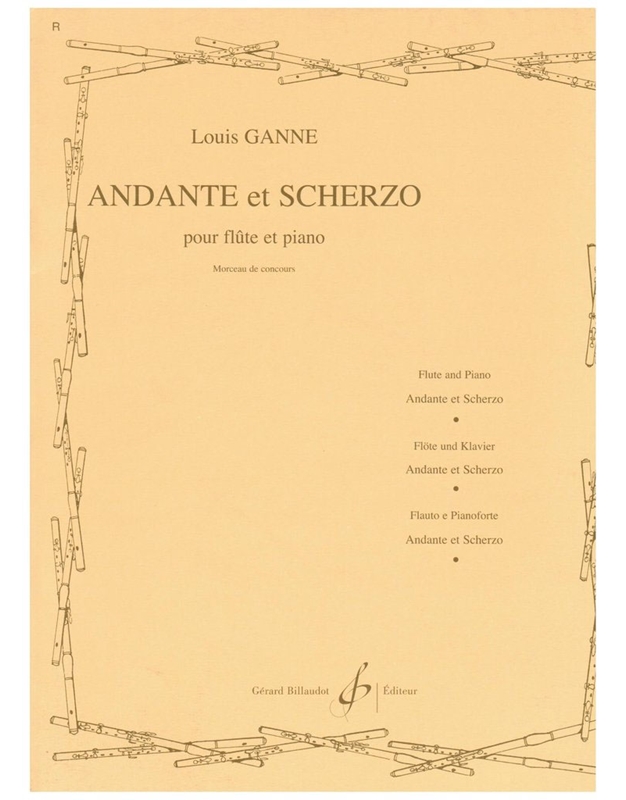 Ganne Andante and Scherzo-Flute