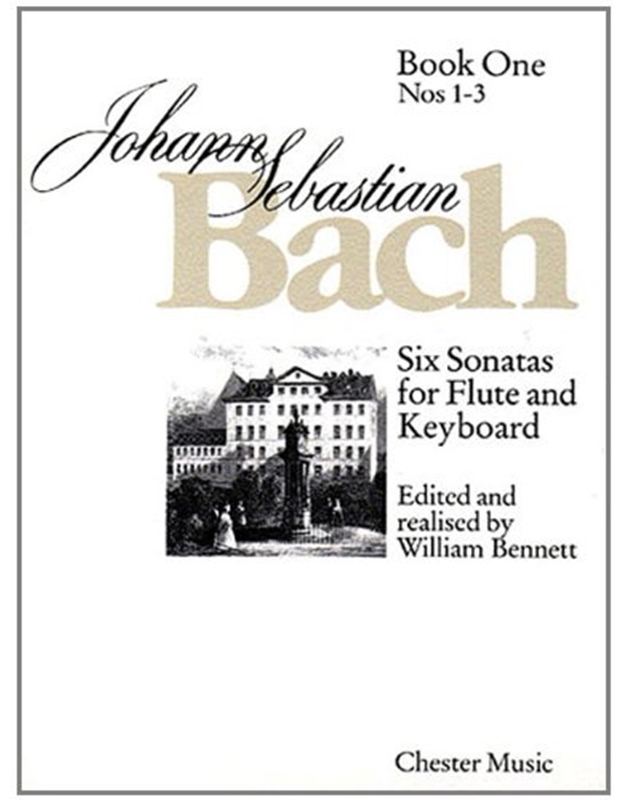 Bach J.S -6 Flute Sonatas Book.1 No.1-3