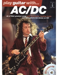AC/DC Play guitar with - Ταμπλατούρα και CD