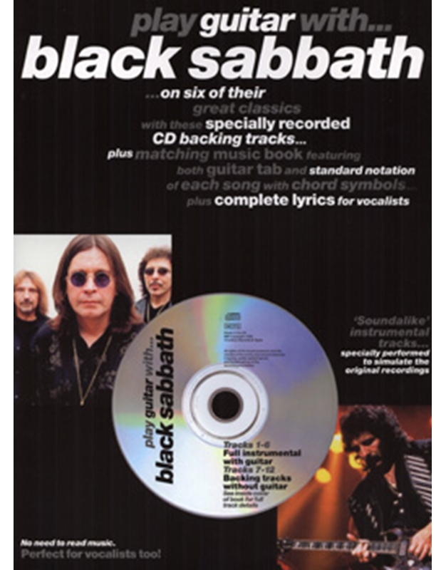 Play guitar with...Black Sabbath-Βιβλίο+CD