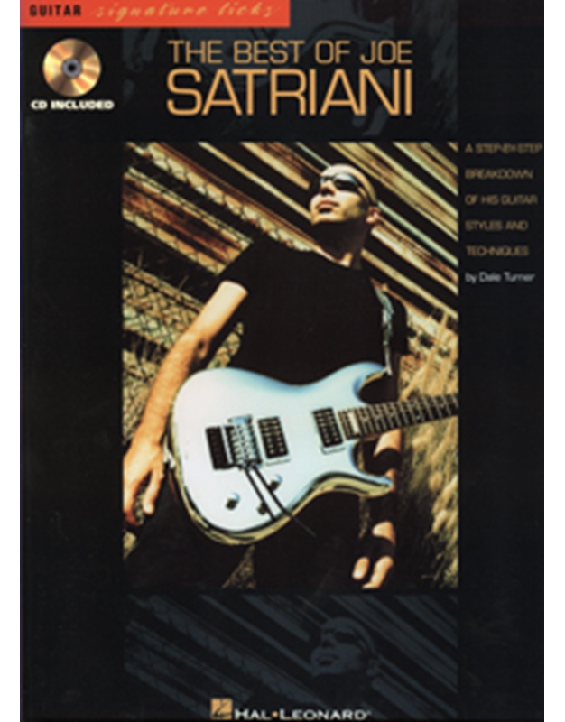 Satriani Joe -Best of...signature licks-Βιβλίο+CD