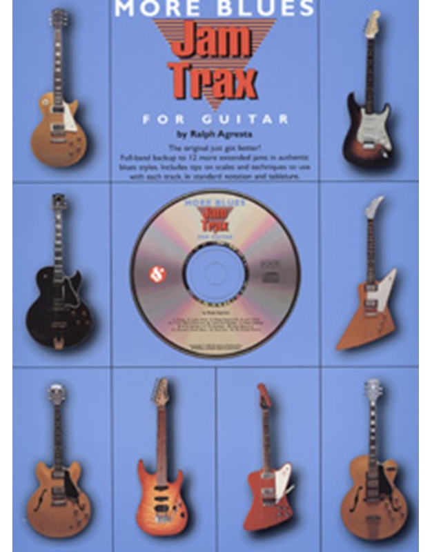 Jam Trax-More blues for guitar + CD