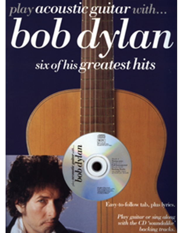 Dylan Bob...play acoustic guitar with-Βιβλίο+CD backing tracks