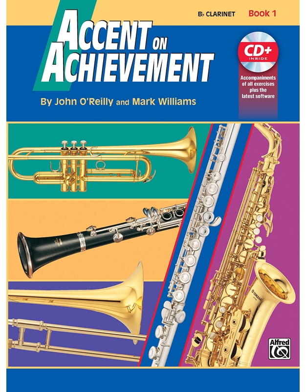 Accent on Achievement Book 1: Bb Clarinet BK/CD